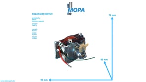 SOLENOID SWITCH - 01298826 suitable for Deutz engines