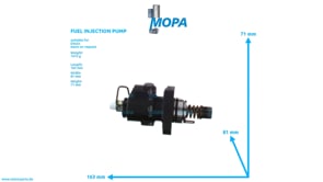 EINSPRITZPUMPE - 01340407 passend für Deutz Motoren