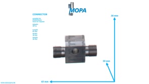 CONNECTOR - 02060523 suitable for MWM & Deutz engines