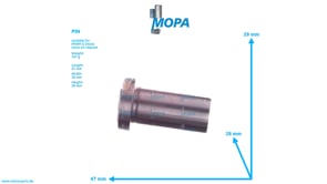 PIN - 04004102 suitable for MWM & Deutz engines
