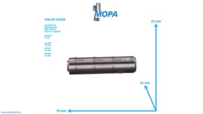 VALVE GUIDE - 04006076 suitable for MWM & Deutz engines VALVE GUIDE - 04006076 suitable for MWM & Deutz engines