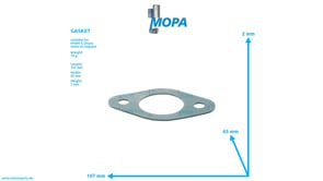GASKET - 04070907 suitable for MWM & Deutz engines