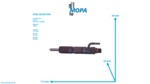 FUEL INJECTOR - 04114848 suitable for Deutz engines