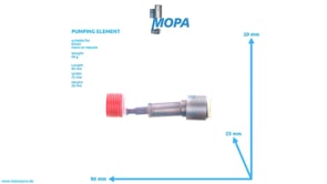 PUMPING ELEMENT - 04153090 suitable for Deutz engines