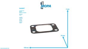 GASKET - 04182521 suitable for Deutz engines