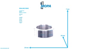 SEALING RING - 04227407 suitable for Deutz engines