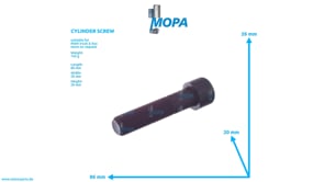 CYLINDER SCREW - 06021912818 suitable for MAN D-engines