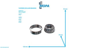 TAPERED ROLLER BEARING - 06324990066 suitable for MAN D engines