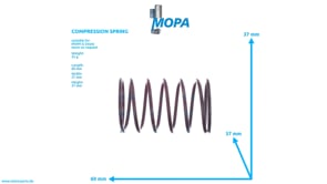 COMPRESSION SPRING - 12086508 suitable for MWM & Deutz engines