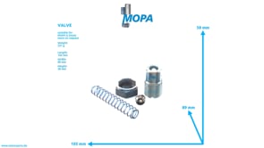 VENTIL - 12151952 passend für MWM & Deutz Motoren