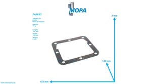 GASKET - 12158512 suitable for Deutz engines
