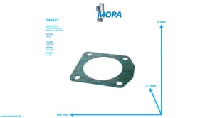 GASKET - 12172345 suitable for MWM & Deutz engines