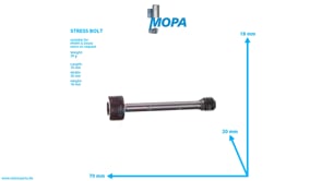 STRESS BOLT - 12285077 suitable for MWM & Deutz engines STRESS BOLT - 12285077 suitable for MWM & Deutz engines