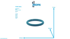 TORIC SEAL - 1520210099 suitable for Bosch engines
