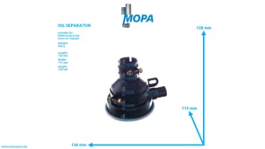 OIL SEPARATOR - 51018047032 suitable for MAN D engines