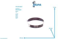 VALVE SEAT - 51032030302 suitable for MAN D engines