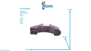 VENTILBRUECKE - 51041200019 passend für MAN D-Motoren