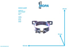 HOSE CLAMP - 51974400136 suitable for MAN D-engines