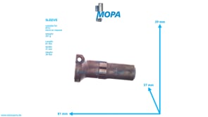 SLEEVE - 5500910653 suitable for MTU engines