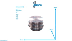 SEALING CONE - 5509900167 suitable for MTU engines