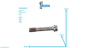 SCREW/BOLT - 5559901919 suitable for MTU engines