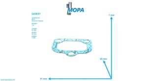 GASKET - 5592032080 suitable for MTU engines
