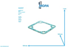 DICHTUNG - 5580140580 passend für MTU Motoren