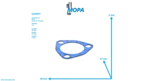 DICHTUNG - 5620510580 passend für MTU Motoren
