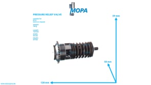 UEBERDRUCKVENTIL - 5801801415 passend für MTU Motoren UEBERDRUCKVENTIL - 5801801415 passend für MTU Motoren