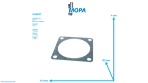 DICHTUNG - 5802034980 passend für MTU Motoren