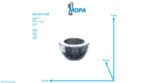 SEALING CONE - 915005008001 suitable for MTU engines