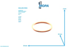 SEALING RING - 949329 suitable for Volvo/Volvo Penta engines