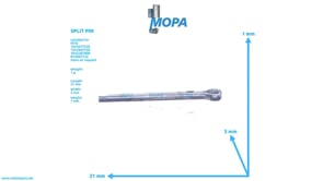 SPLINT - 000094001625 passend für MTU Motoren