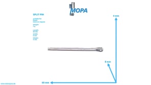 SPLIT PIN - 01106460 suitable for Deutz engines SPLIT PIN - 01106460 suitable for Deutz engines