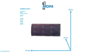 RUBBER HOSE - 01178053 suitable for Deutz engines