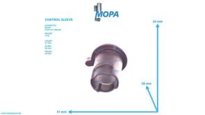 CONTROL SLEEVE - 01318866 suitable for Deutz engines