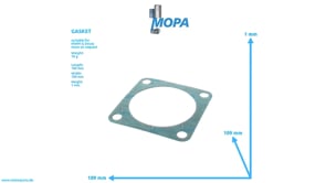 GASKET - 12140186 suitable for MWM & Deutz engines