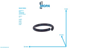 SPRENGRING - 5509940035 passend für MTU Motoren