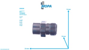 STUTZEN - 718363206002 passend für MTU Motoren