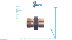 STUTZEN - 718363208003 passend für MTU Motoren