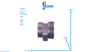 STUTZEN - 718363232002 passend für MTU Motoren