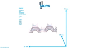 COVER - 735233000100 suitable for MTU engines