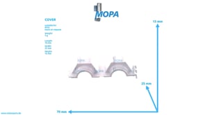 COVER - 735233000102 suitable for MTU engines