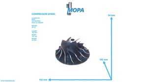 VERDICHTERRAD - 8690960149 passend für MTU Motoren