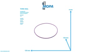 TORIC SEAL - 975610 suitable for Volvo/Volvo Penta engines