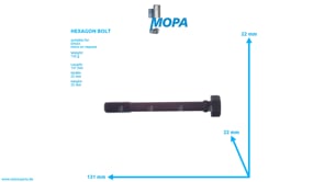 HEXAGON BOLT - 01161014 suitable for Deutz engines