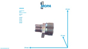 UNION - 1129970372 suitable for MTU engines