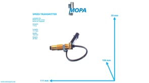 SPEED TRANSMITTER - 51271200007 suitable for MAN D-engines