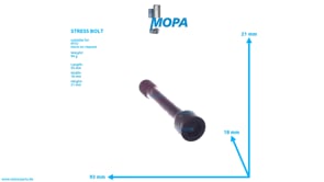 STRESS BOLT - 5509901419 suitable for MTU engines STRESS BOLT - 5509901419 suitable for MTU engines