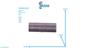 SPACER SLEEVE - 5589920001 suitable for MTU engines